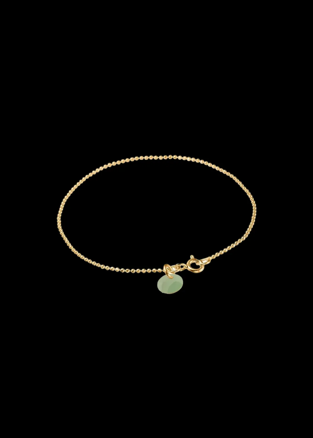 Cheap Vanilia Enamel Armband Ball Chain Dusty Green