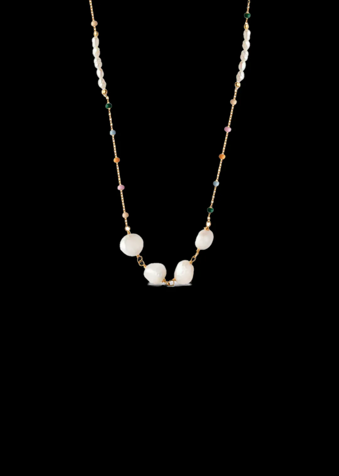 Store Vanilia Enamel Halskette Lola Perla Dreamy Pearl