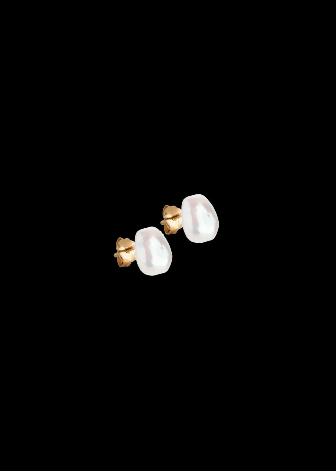 Shop Vanilia Enamel Oorbellen Baroque Pearl Baroque Pearls