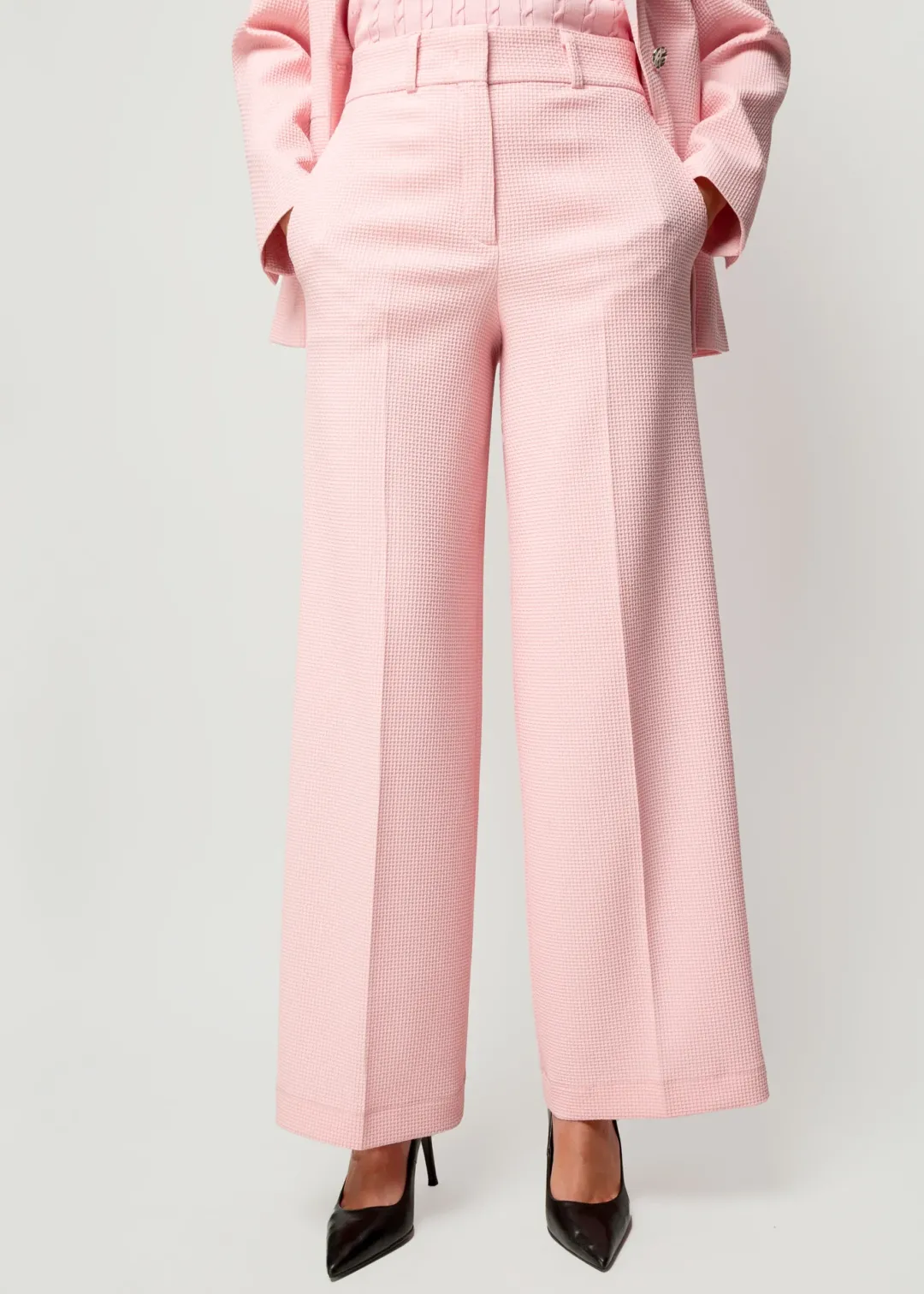 Online Vanilia Hose Mit Waffelstruktur Coral Blush