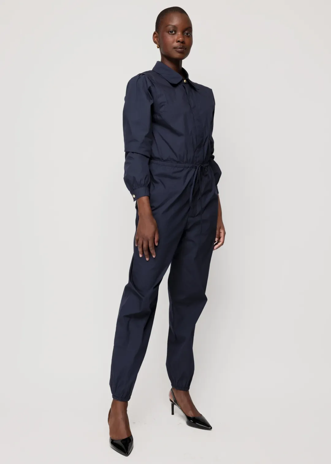 Store Vanilia Jumpsuit Aus Baumwolle Dark Navy