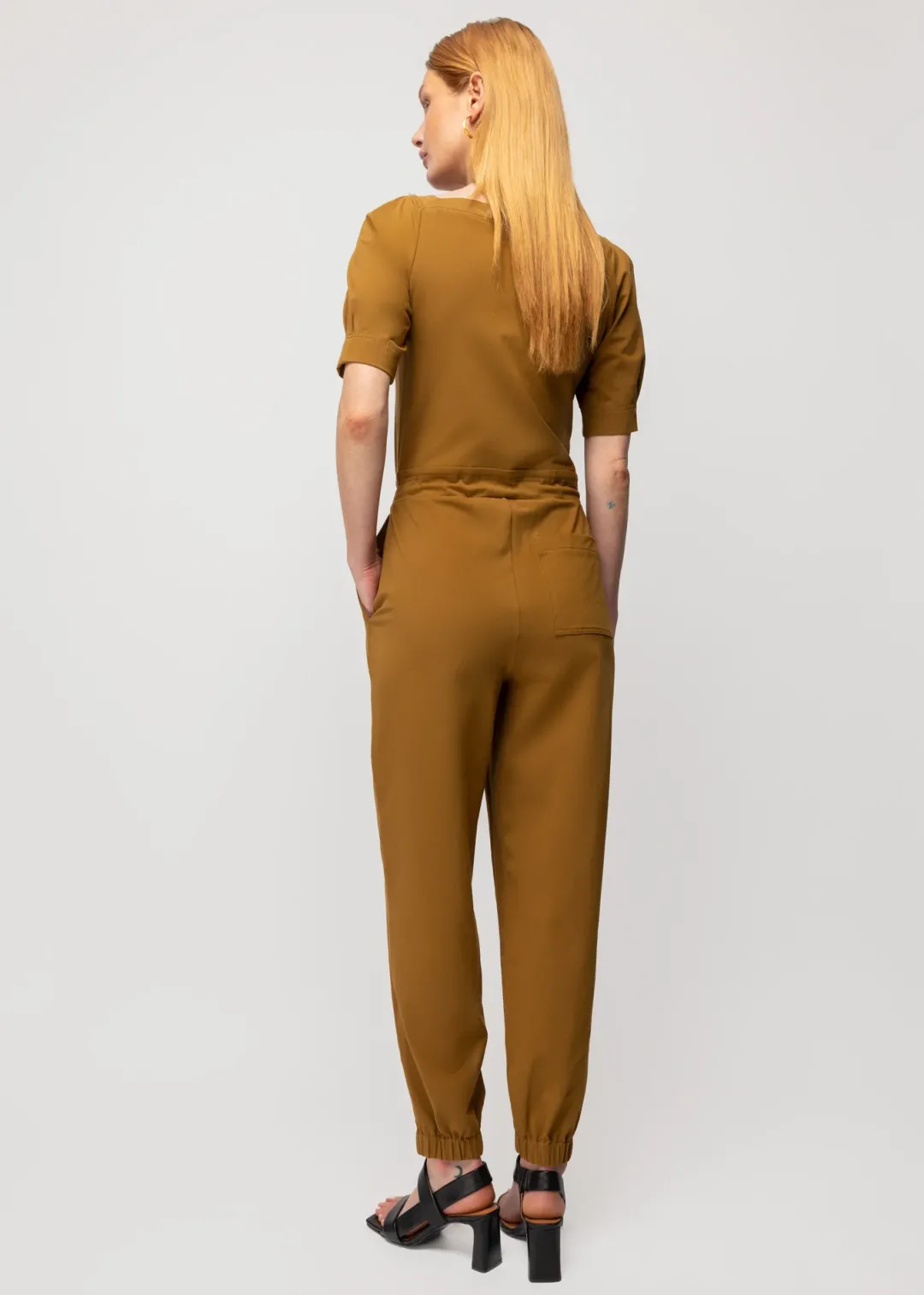 Sale Vanilia Jumpsuit Aus Baumwolle Mit Quadratischem Ausschnitt Breen