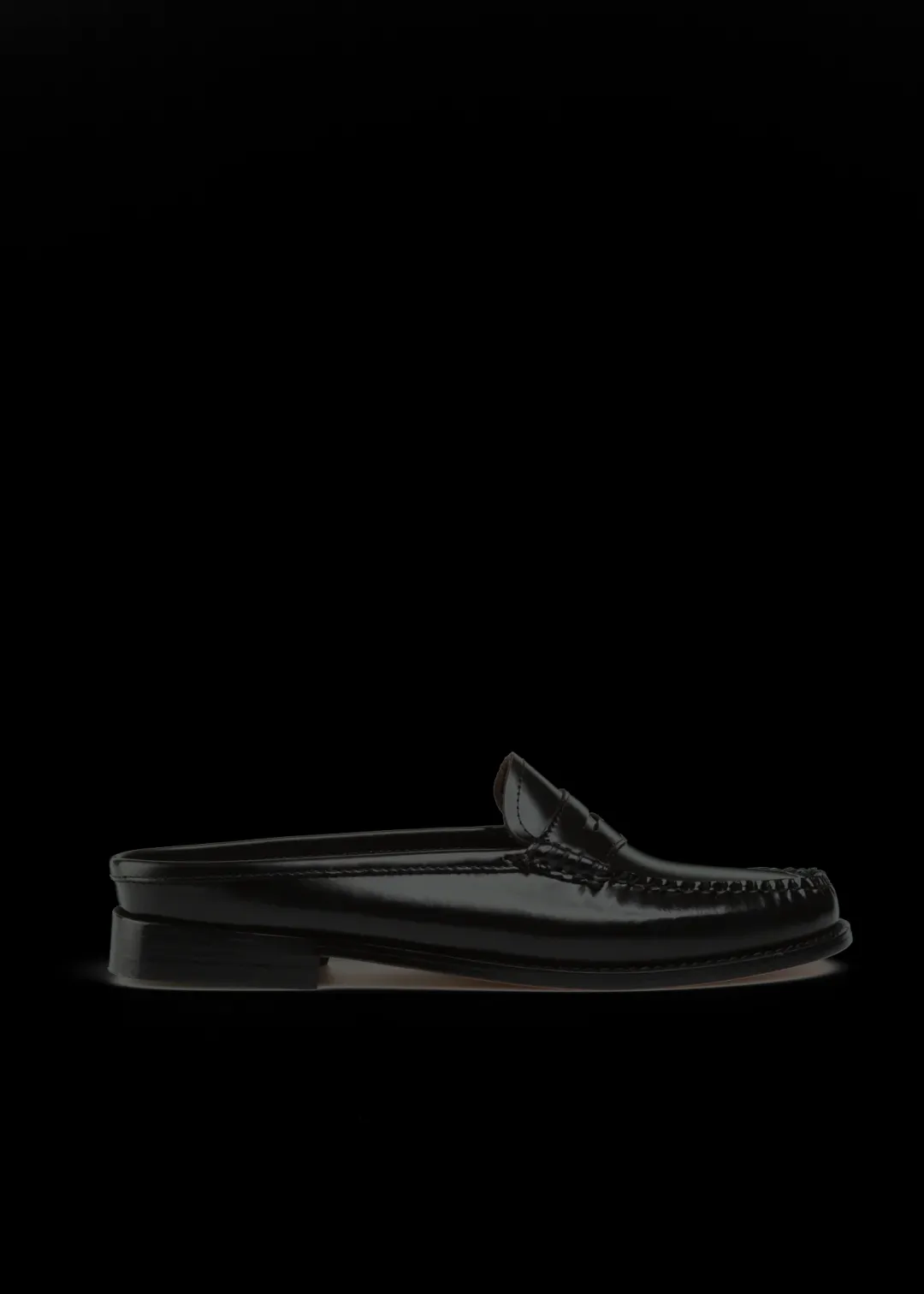 Best Sale Vanilia Leder-Loafer Schwarz