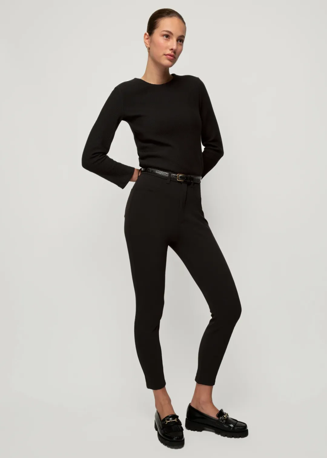 Clearance Vanilia Stretch Skinny Schwarz